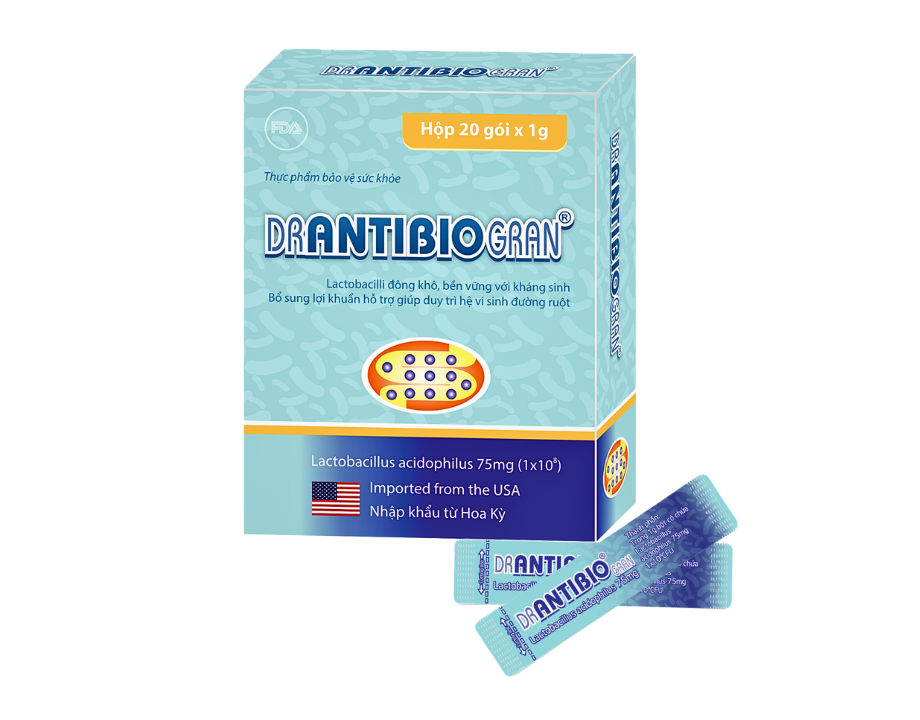 MEN VI SINH DR ANTIBIO GRAN USA